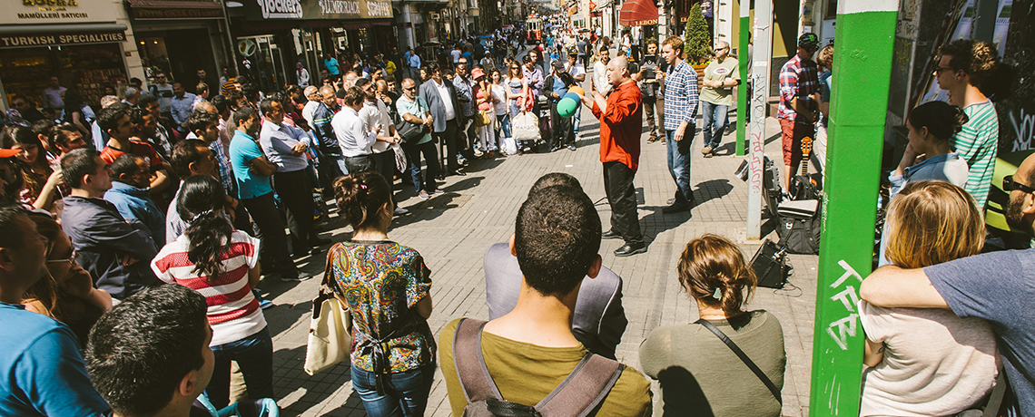 Street Performing in Turkey